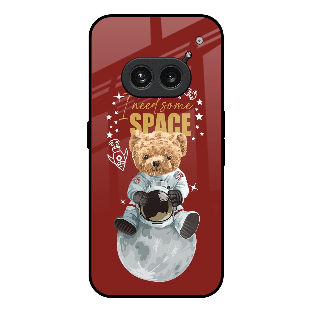 Astronaut Bear Nothing Phone 2a Plus Glass Back Cover Online