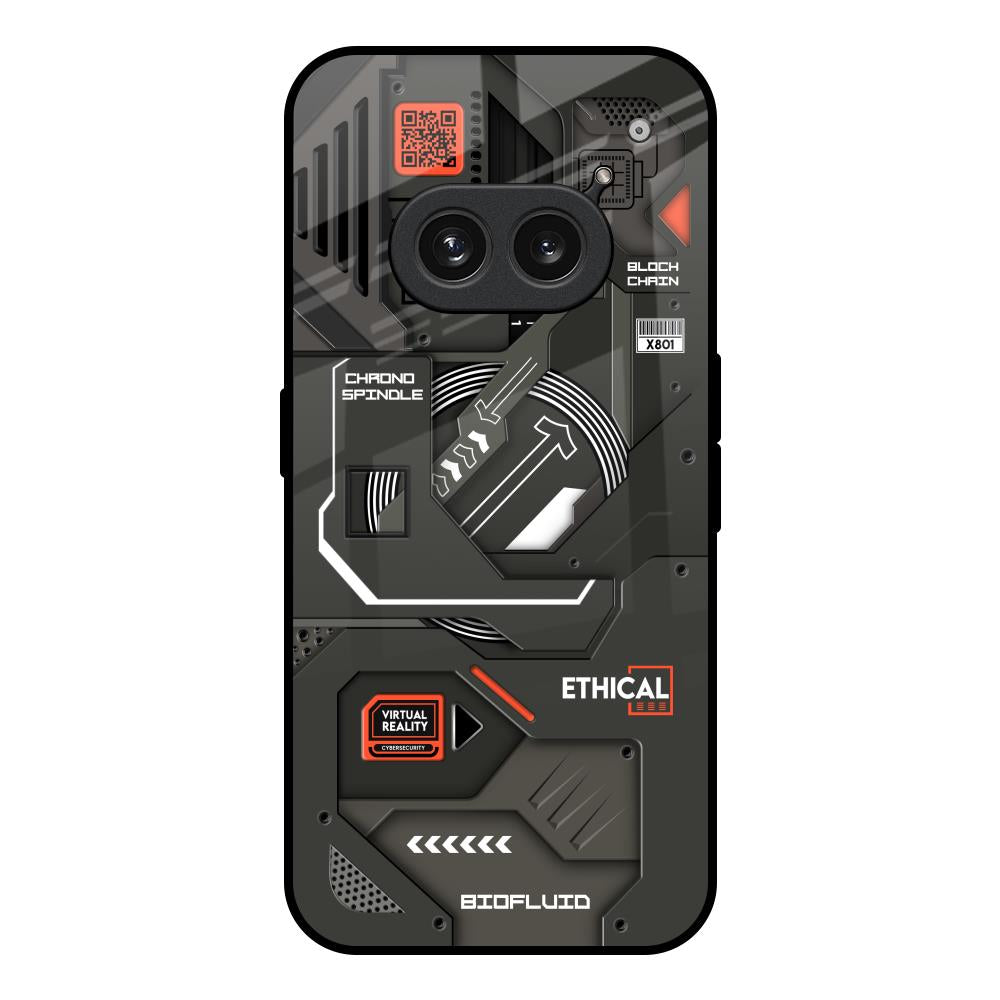 Tech Aesthetics Nothing Phone 2a Plus Glass Back Cover Online