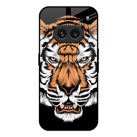 Angry Tiger Nothing Phone 2a Plus Glass Back Cover Online