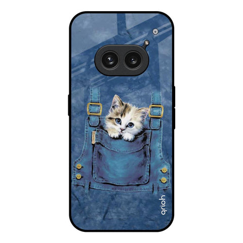Kitty In Pocket Nothing Phone 2a Plus Glass Back Cover Online