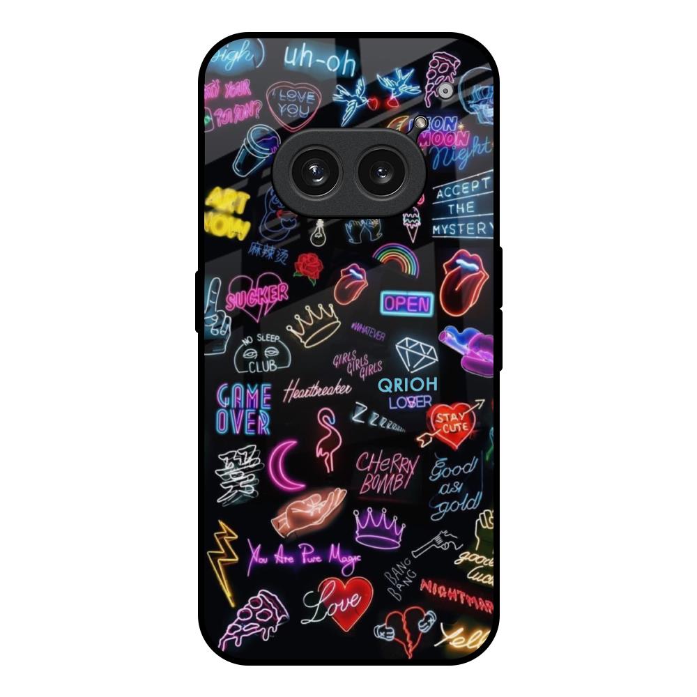 Accept The Mystery Nothing Phone 2a Plus Glass Back Cover Online