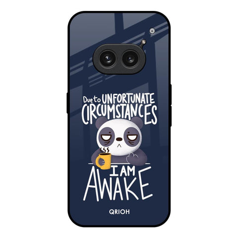Struggling Panda Nothing Phone 2a Plus Glass Back Cover Online