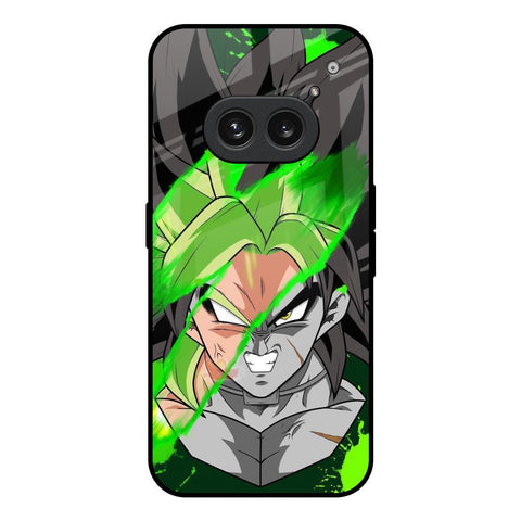 Anime Green Splash Nothing Phone 2a Plus Glass Back Cover Online
