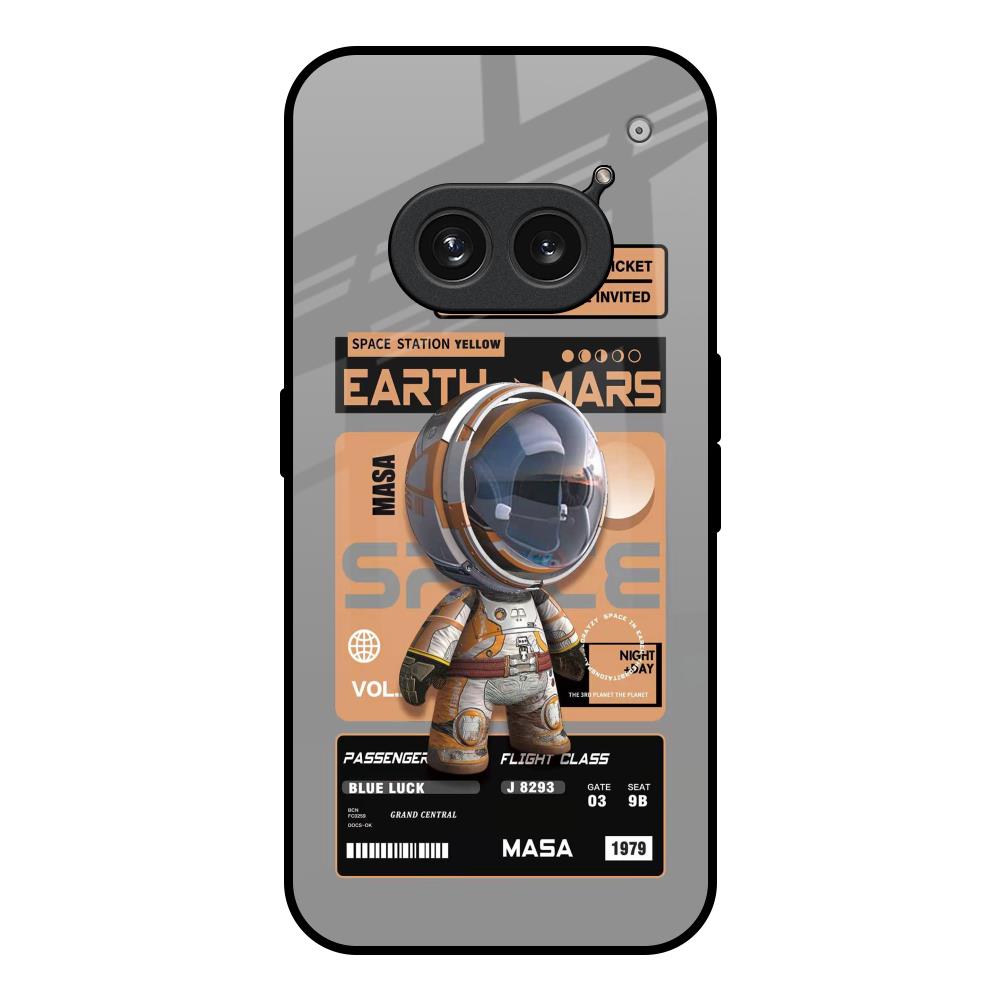 Space Ticket Nothing Phone 2a Plus Glass Back Cover Online
