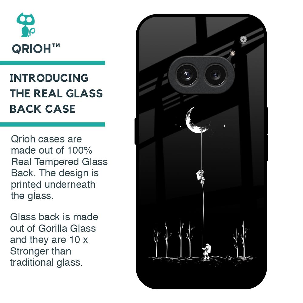 Catch the Moon Glass Case for Nothing Phone 2a Plus
