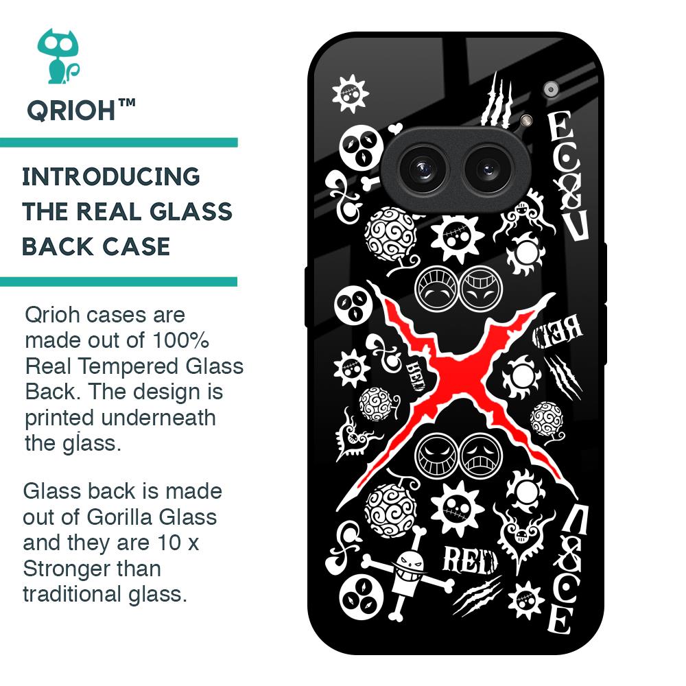 Red Zone Glass Case for Nothing Phone 2a Plus