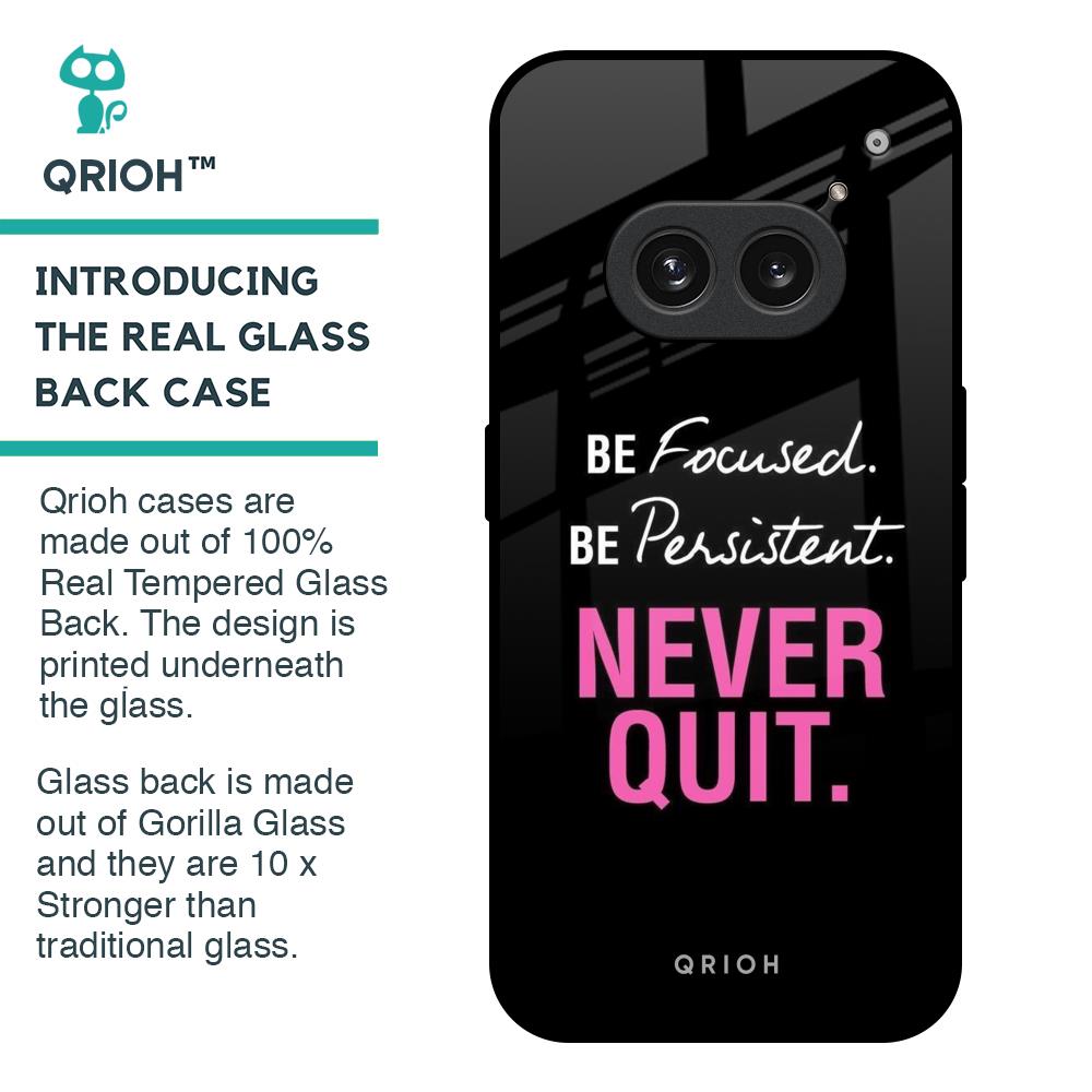 Be Focused Glass Case for Nothing Phone 2a Plus