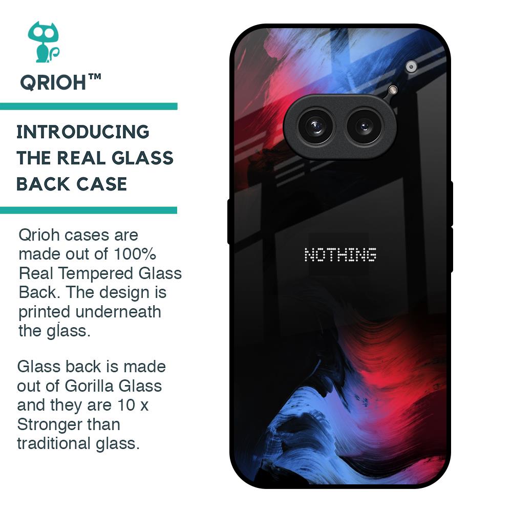 Fine Art Wave Glass Case for Nothing Phone 2a Plus
