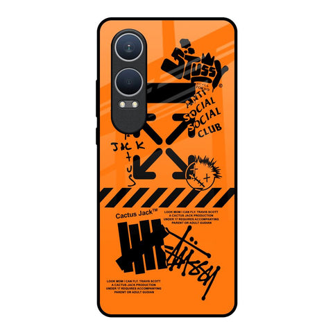 Anti Social Club OnePlus Nord CE4 Lite 5G Glass Back Cover Online