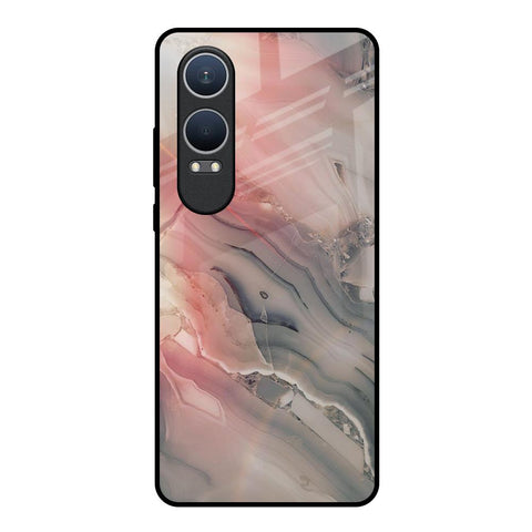 Pink And Grey Marble OnePlus Nord CE4 Lite 5G Glass Back Cover Online