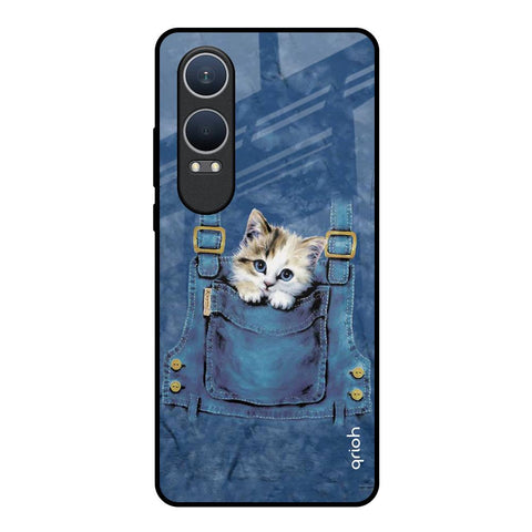 Kitty In Pocket OnePlus Nord CE4 Lite 5G Glass Back Cover Online
