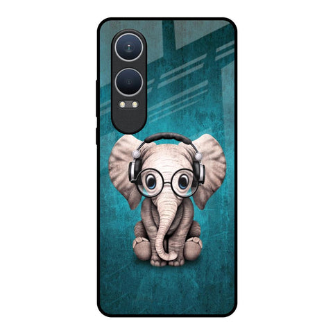 Adorable Baby Elephant OnePlus Nord CE4 Lite 5G Glass Back Cover Online