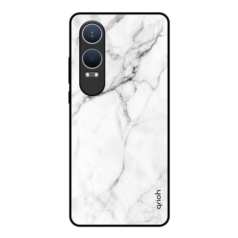 Modern White Marble OnePlus Nord CE4 Lite 5G Glass Back Cover Online