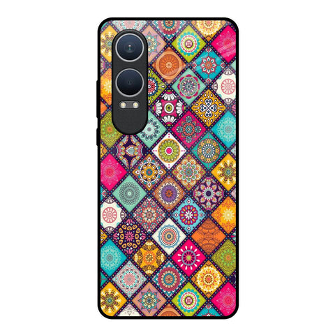 Multicolor Mandala OnePlus Nord CE4 Lite 5G Glass Back Cover Online