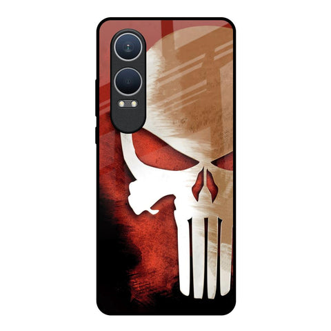 Red Skull OnePlus Nord CE4 Lite 5G Glass Back Cover Online