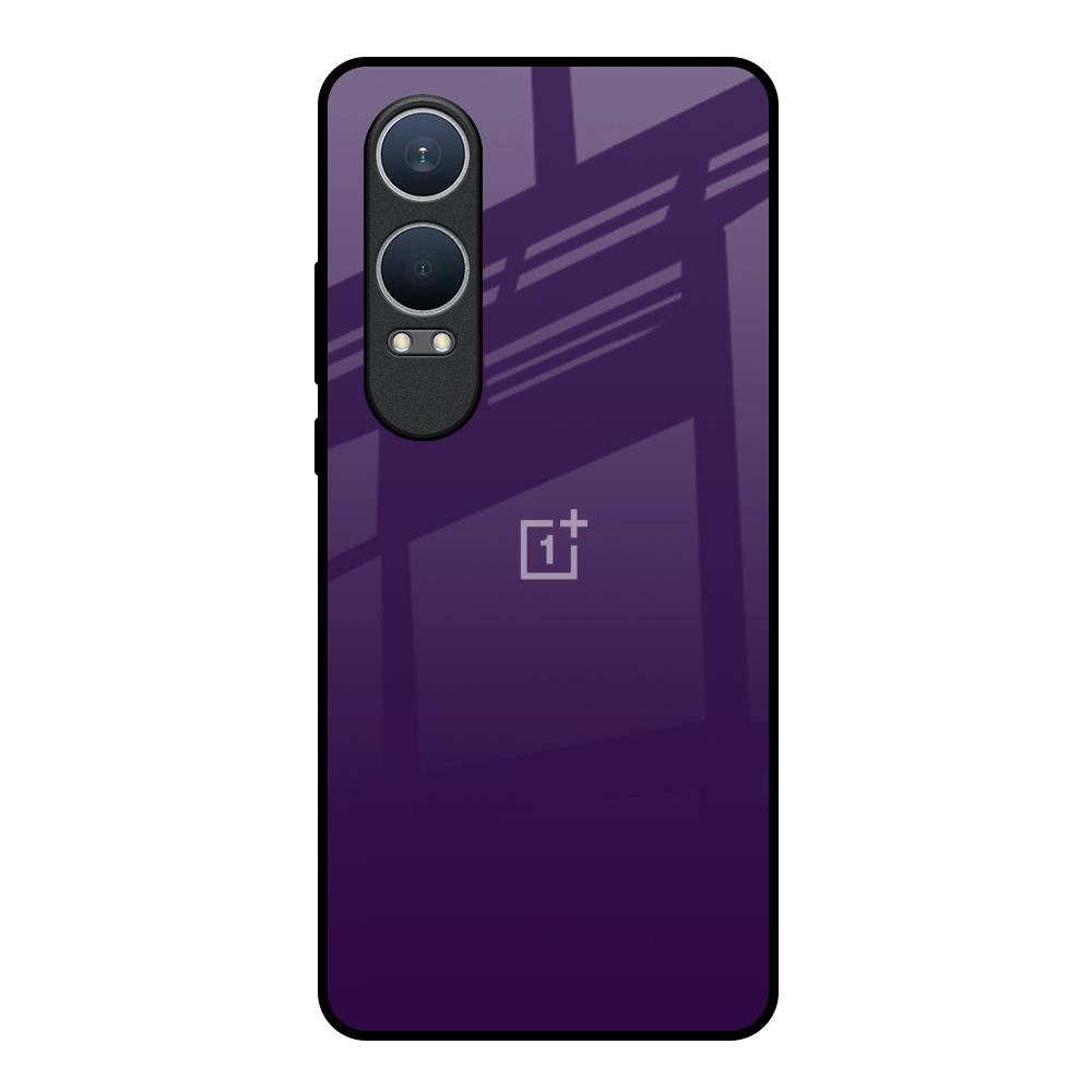 Dark Purple OnePlus Nord CE4 Lite 5G Glass Back Cover Online