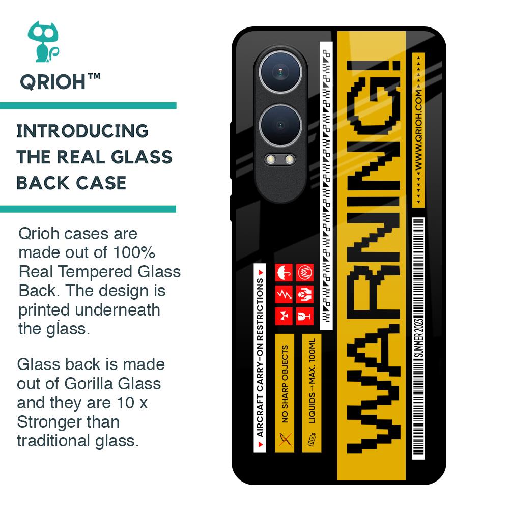 Aircraft Warning Glass Case for OnePlus Nord CE4 Lite 5G
