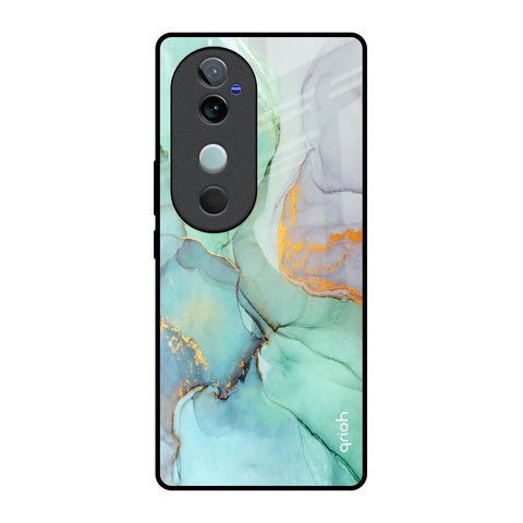 Green Marble Vivo V40 5G Glass Back Cover Online