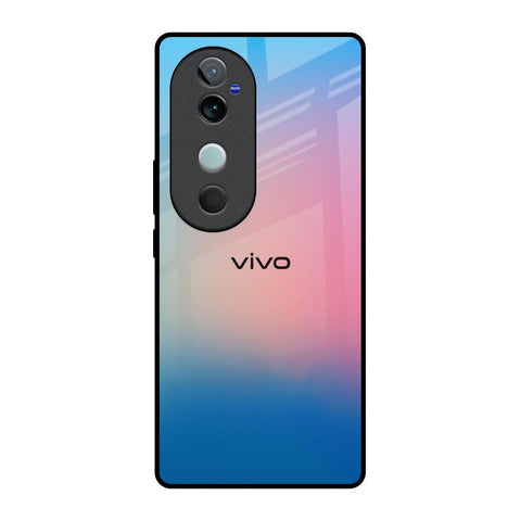 Blue & Pink Ombre Vivo V40 5G Glass Back Cover Online