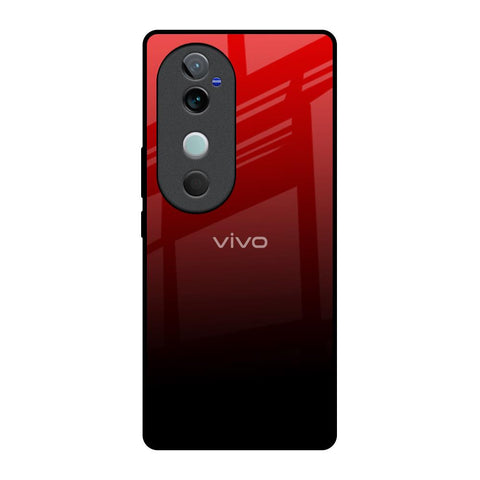 Maroon Faded Vivo V40 5G Glass Back Cover Online