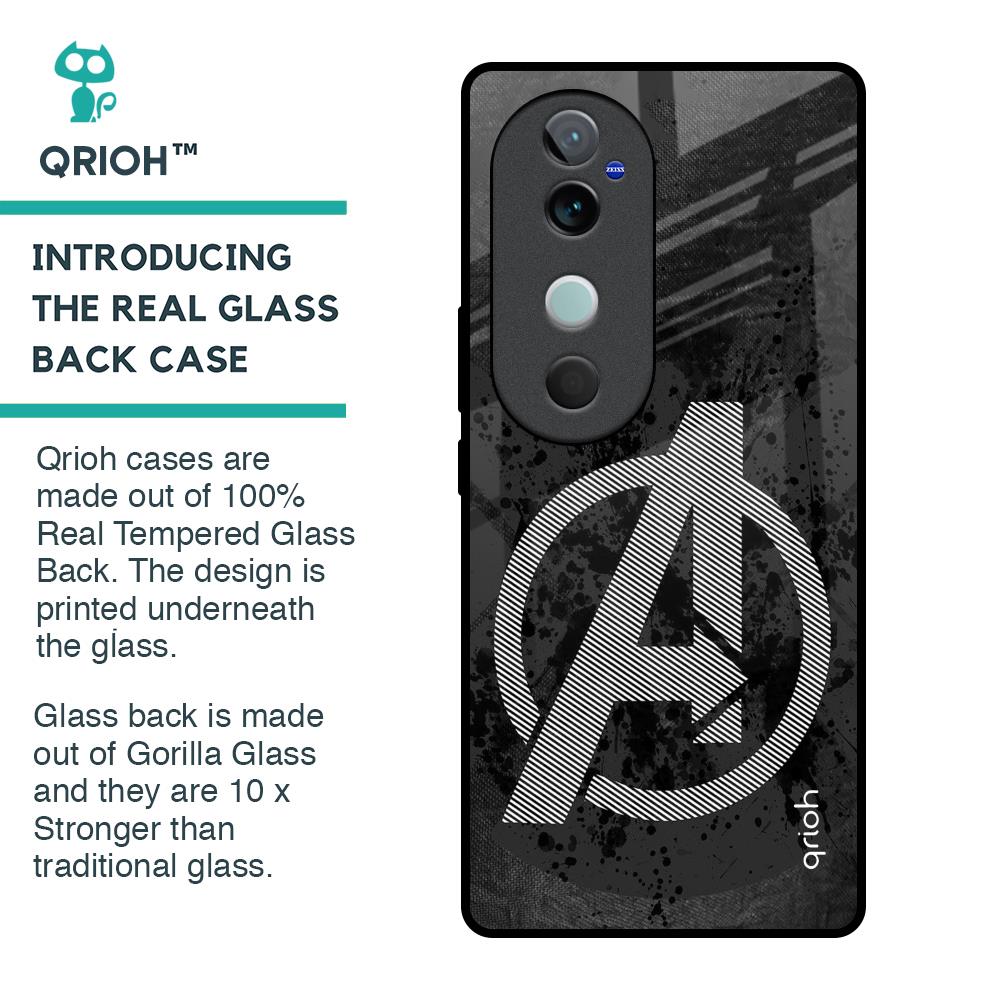 Sign Of Hope Glass Case for Vivo V40 5G