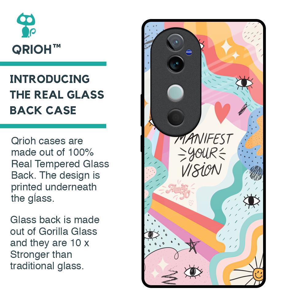 Vision Manifest Glass Case for Vivo V40 5G