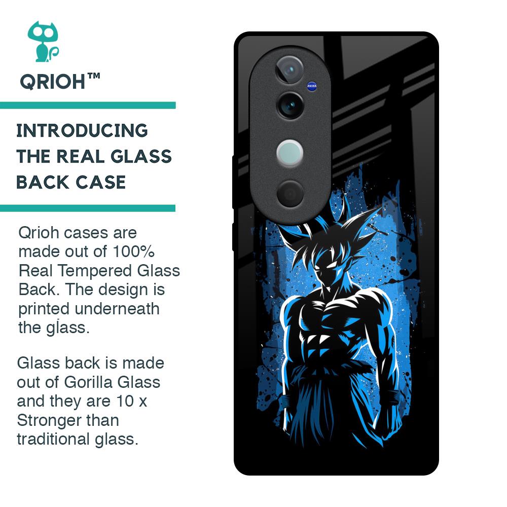 Splatter Instinct Glass Case for Vivo V40 5G