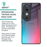 Rainbow Laser Glass Case for Vivo V40 5G
