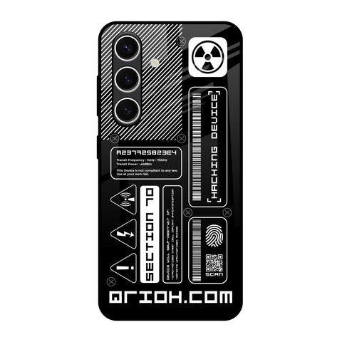 Futuristic Art Samsung Galaxy S24 FE 5G Glass Back Cover Online