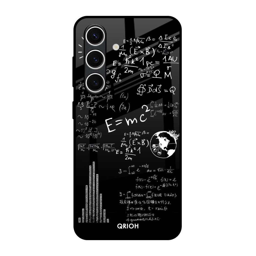 Funny Math Samsung Galaxy S24 FE 5G Glass Back Cover Online