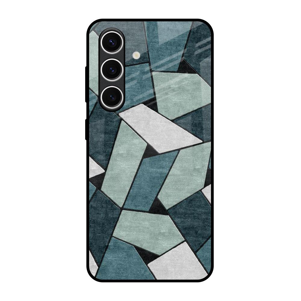 Abstact Tiles Samsung Galaxy S24 FE 5G Glass Back Cover Online