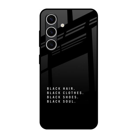 Black Soul Samsung Galaxy S24 FE 5G Glass Back Cover Online