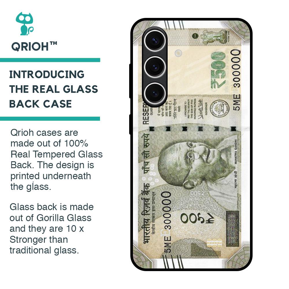 Cash Mantra Glass Case for Samsung Galaxy S24 FE 5G