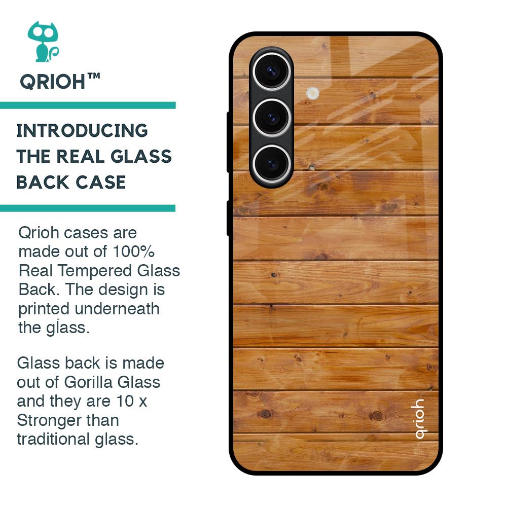 Timberwood Glass Case for Samsung Galaxy S24 FE 5G