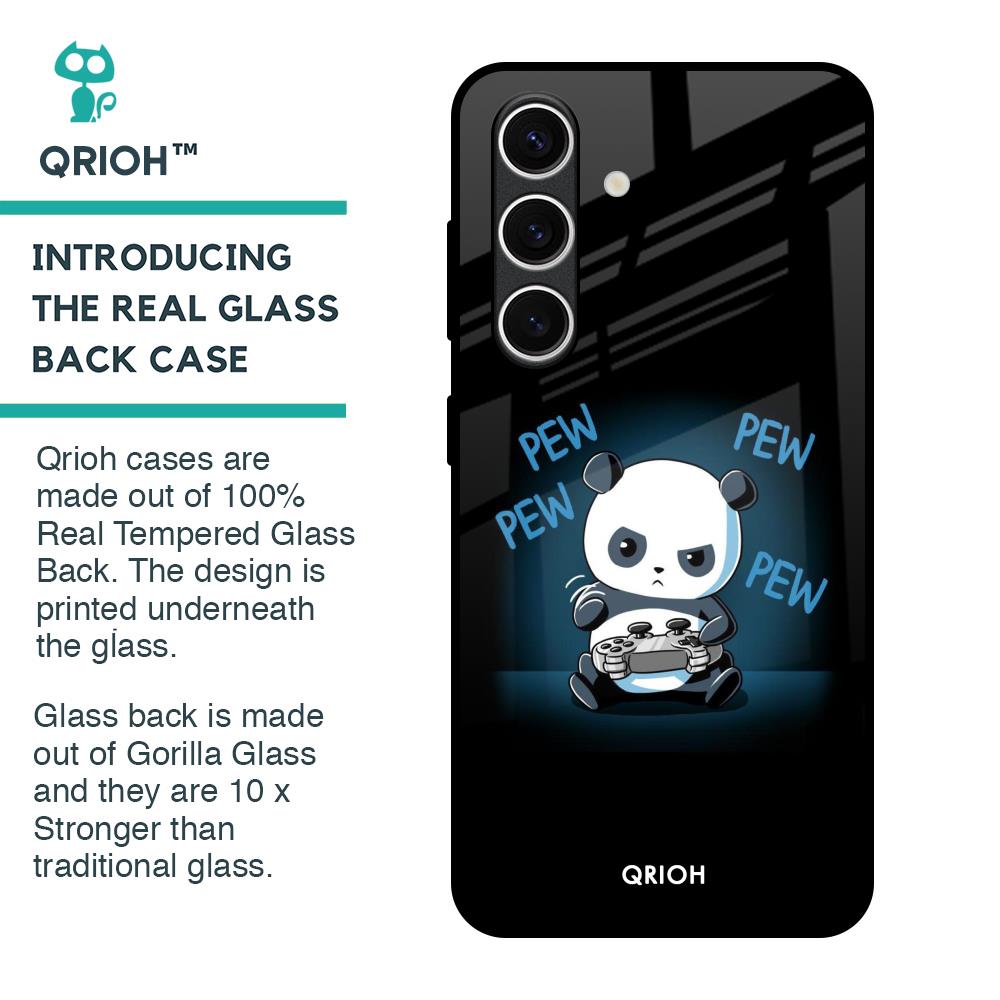 Pew Pew Glass Case for Samsung Galaxy S24 FE 5G