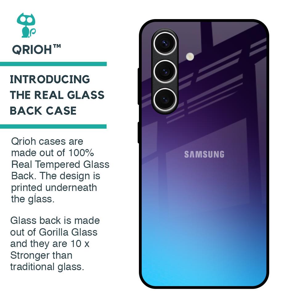 Dark Ocean Glass Case for Samsung Galaxy S24 FE 5G