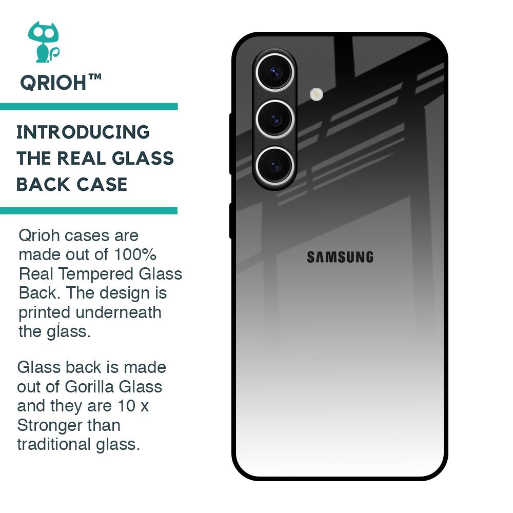 Zebra Gradient Glass Case for Samsung Galaxy S24 FE 5G