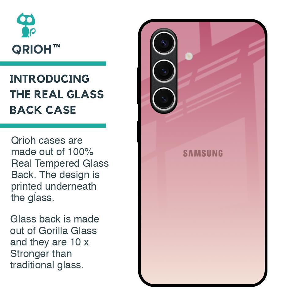 Blooming Pink Glass Case for Samsung Galaxy S24 FE 5G