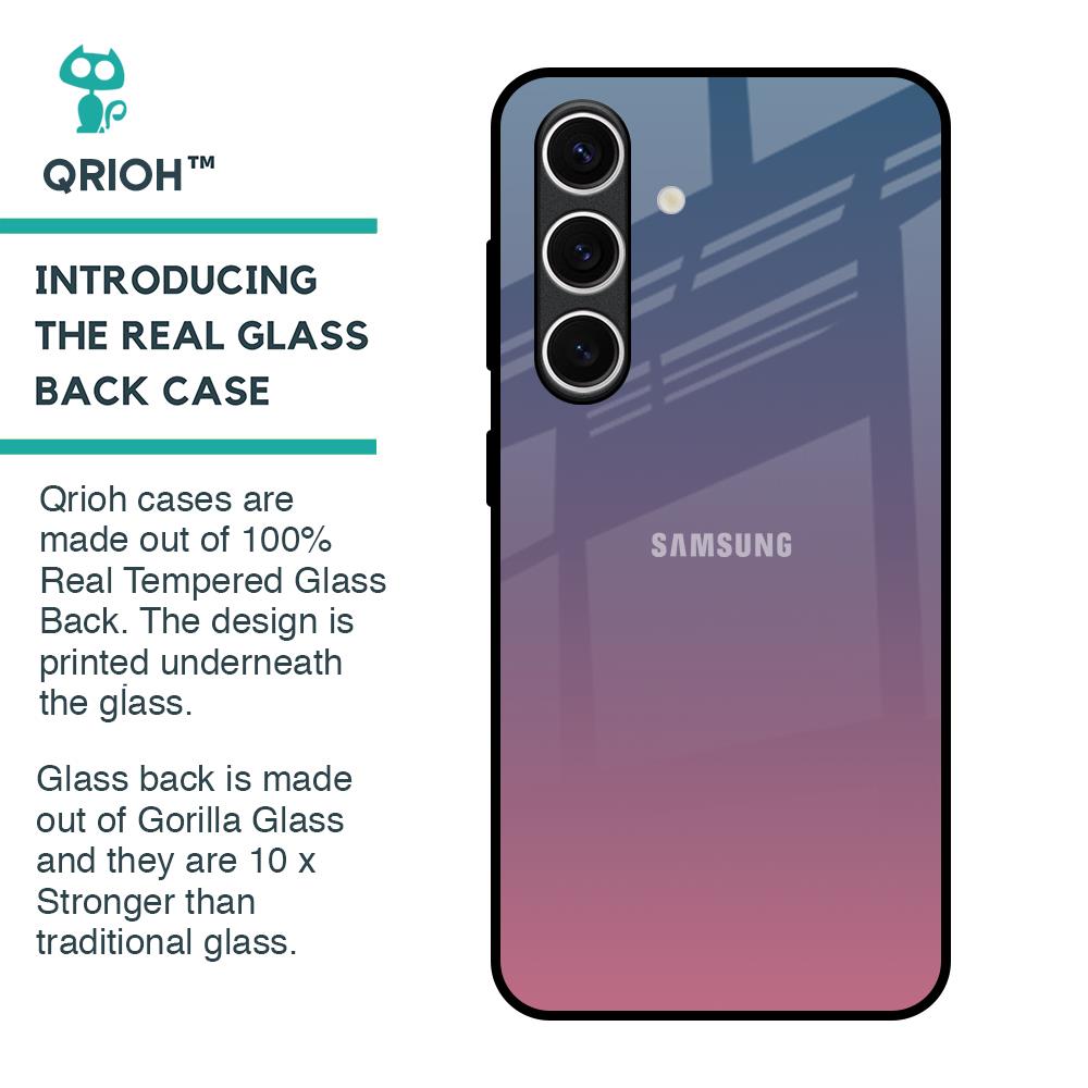 Pastel Gradient Glass Case for Samsung Galaxy S24 FE 5G