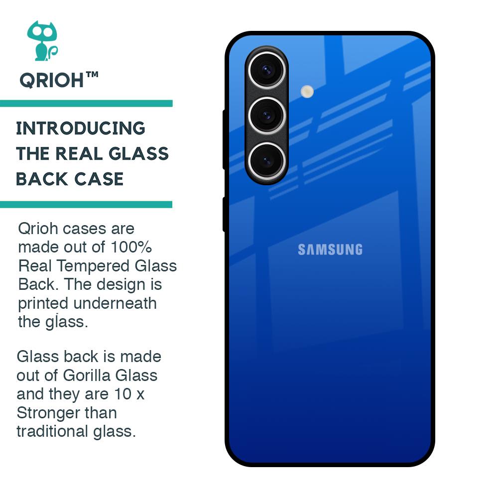 Egyptian Blue Glass Case for Samsung Galaxy S24 FE 5G