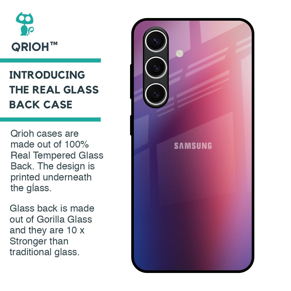 Multi Shaded Gradient Glass Case for Samsung Galaxy S24 FE 5G