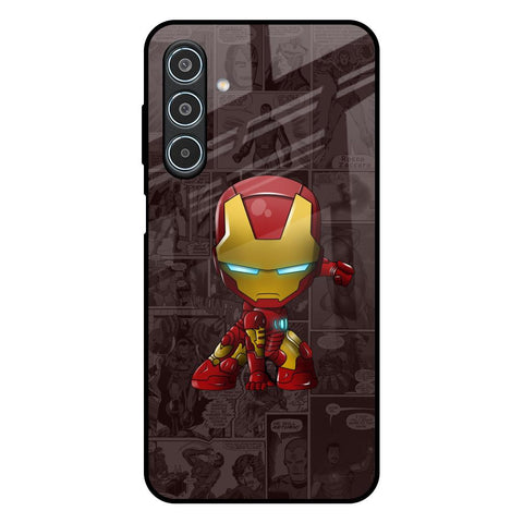 Angry Baby Super Hero Samsung Galaxy M35 5G Glass Back Cover Online