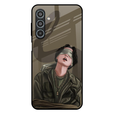 Blind Fold Samsung Galaxy M35 5G Glass Back Cover Online