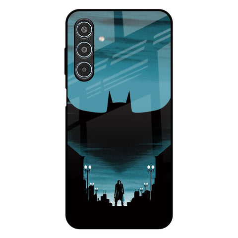 Cyan Bat Samsung Galaxy M35 5G Glass Back Cover Online