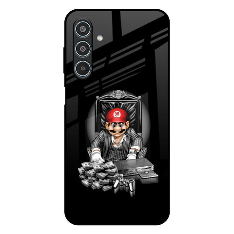 Dark Secret Samsung Galaxy M35 5G Glass Back Cover Online