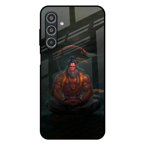 Lord Hanuman Animated Samsung Galaxy M35 5G Glass Back Cover Online