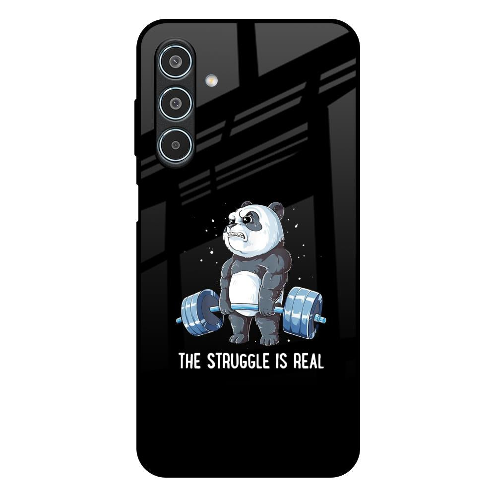 Real Struggle Samsung Galaxy M35 5G Glass Back Cover Online