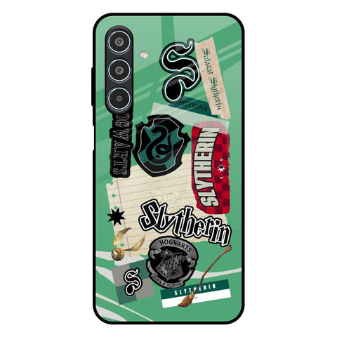 Slytherin Samsung Galaxy M35 5G Glass Back Cover Online