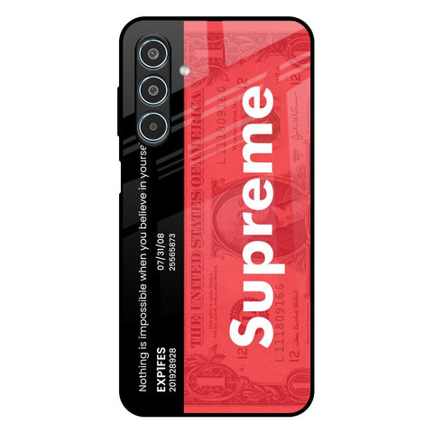 Supreme Ticket Samsung Galaxy M35 5G Glass Back Cover Online