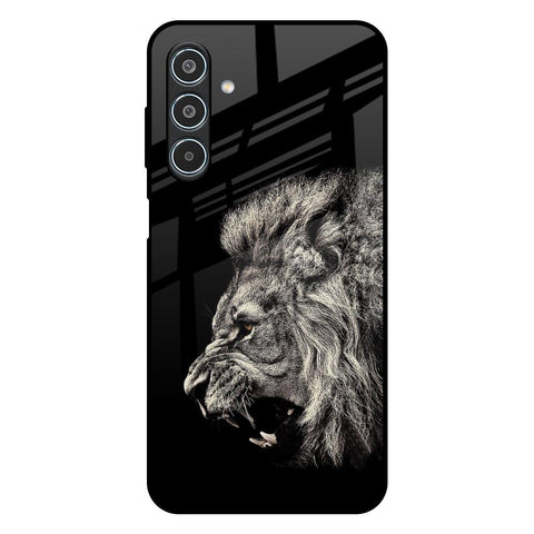 Brave Lion Samsung Galaxy M35 5G Glass Back Cover Online